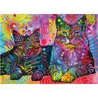 Heye Puzzles. HEY Devoted 2 Cats, Jolly Pets 1000 pc Puzzle