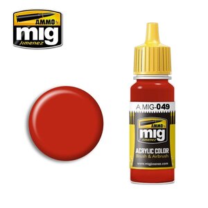 Ammo of MIG . MGA Red (17ml)