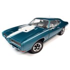 American Muscle Diecast . AMD 1/18 1968 Pontiac GTO - Meridian Turquoise