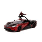 Jada Toys . JAD "Hollywood Rides" 2017 Ford GT with Miles Morales