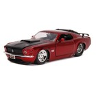 Jada Toys . JAD Jada 1/24 "BIGTIME Muscle" 1970 Ford Mustang Boss 429 - Candy Red