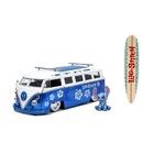 Jada Toys . JAD 1/24 "Hollywood Rides" 1962 VW Bus w/Lilo & Stitch