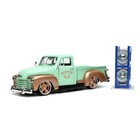 Jada Toys . JAD 1/24 "Just Trucks" 1953 Chevy Pickup w/Rack - Light Green