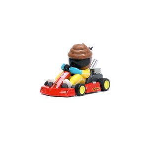 Jada Toys . JAD Jada 3.5" Fart Karts With Pullback & Sound - The S Kid