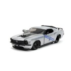 Jada Toys . JAD 1/24 "BIGTIME Muscle" 1970 Ford Mustang Boss 429 -Candy Slv
