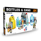 A K Interactive . AKI 1/35 Bottles And Cans