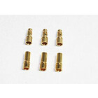 APS Racing . APS 3.5mm Gold Bullet Connectors 6pcs. (3M+3F)