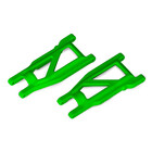 Traxxas . TRA Suspension arms, green, (2) (heavy duty, cold weather material)