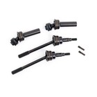 Traxxas . TRA Driveshafts, front, extreme heavy duty (Requires #9080)