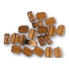 Artesania Latina . LAT SINGLE BLOCK WALNUT 3.5mm 20/pk