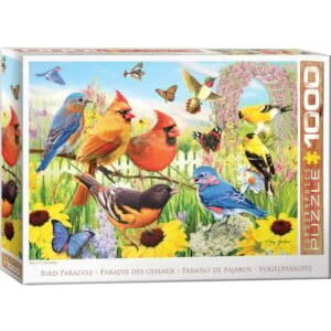 Eurographics Puzzles . EGP Bird Paradise 1000pc Puzzle