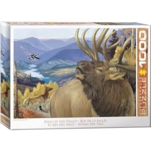 Eurographics Puzzles . EGP King of the Valley 1000pc Puzzle