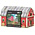 Eurographics Puzzles . EGP Family Farm Tin 550pc Puzzle