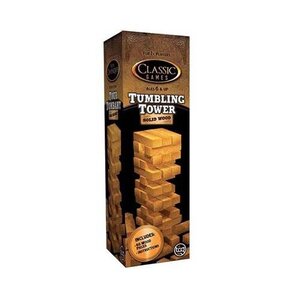 Tactic Games . TCG Solid Wood Toppling Timber 48pc