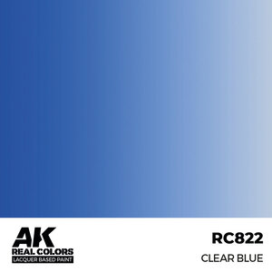 A K Interactive . AKI Real Colors Clear Blue 17 ml.