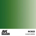 A K Interactive . AKI Real Colors Clear Green 17 ml.