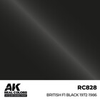 A K Interactive . AKI Real Colors British F1 Black 1972-1986 17 ml.