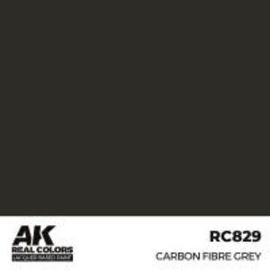 A K Interactive . AKI Real Colors Carbon Fibre Grey 17 ml.