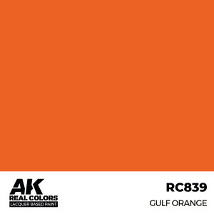 A K Interactive . AKI Real Colors GULF Orange 17 ml.