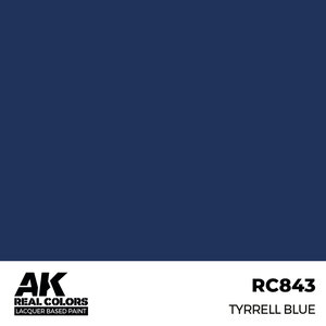 A K Interactive . AKI Real Colors Tyrrell Blue 17 ml.