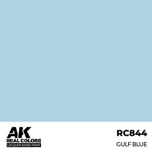 A K Interactive . AKI Real Colors GULF Blue 17 ml.