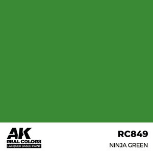 A K Interactive . AKI Real Colors Ninja Green 17 ml.