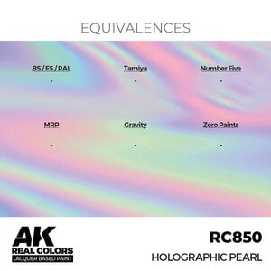 A K Interactive . AKI Real Colors Holographic Pearl 17 ml.