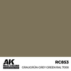 A K Interactive . AKI Real Colors Graugrün-Grey Green RAL 7008 17 ml.