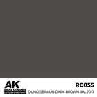 A K Interactive . AKI Real Colors Dunkelbraun-Dark Brown RAL 7017 17 ml.