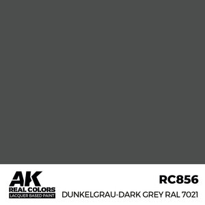 A K Interactive . AKI Real Colors Dunkelgrau-Dark Grey RAL 7021 17 ml.