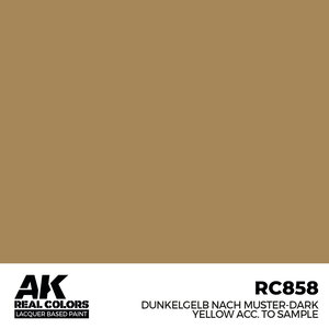 A K Interactive . AKI Real Colors Dunkelgelb Nach Muster-Dark Yellow acc. to Sample 17 ml