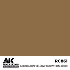 A K Interactive . AKI Real Colors Gelbbraun-Yellow Brown RAL 8000 17 ml.