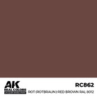 A K Interactive . AKI Real Colors Rot (Rotbraun)-Red Brown RAL 8012 17 ml.