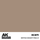 A K Interactive . AKI Real Colors British  Desert Pink ZI 17 ml.