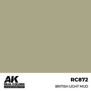 A K Interactive . AKI Real Colors British Light Mud 17 ml.