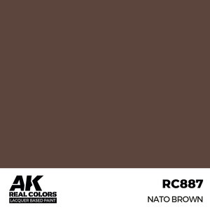 A K Interactive . AKI Real Colors NATO Brown 17 ml.