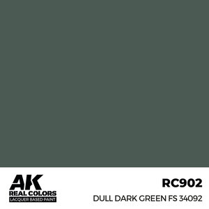 A K Interactive . AKI Real Colors Dull Dark Green FS 34092 17 ml.