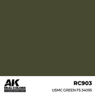 A K Interactive . AKI Real Colors USMC Green FS 34095 17 ml.