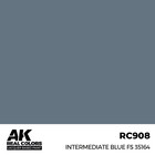 A K Interactive . AKI Real Colors Intermediate Blue FS 35164 17 ml.