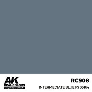 A K Interactive . AKI Real Colors Intermediate Blue FS 35164 17 ml.