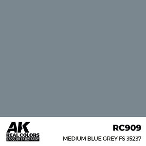 A K Interactive . AKI Real Colors Medium Blue Grey FS 35237 17 ml.