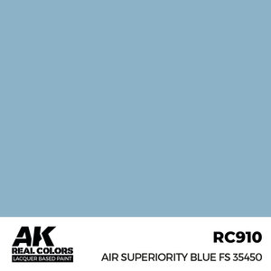 A K Interactive . AKI Real Colors Air Superiority Blue FS 35450 17 ml.