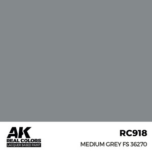 A K Interactive . AKI Real Colors Medium Grey FS 36270 17 ml.