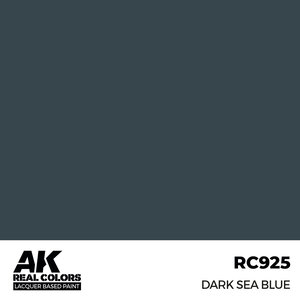 A K Interactive . AKI Real Colors Dark Sea Blue 17 ml.