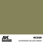 A K Interactive . AKI Real Colors US Interior Yellow Green 17 ml.