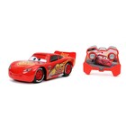 Jada Toys . JAD 1/24 "Hollywood Rides" R/C - Lightning McQueen