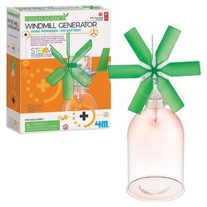 4M Project Kits . FMK Windmill Generator Green Science Kit