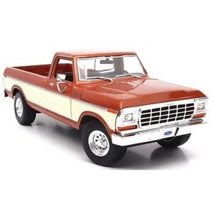 Maisto . MAI 1/18 1979 Ford F150 Pickup Truck (Brown/Cream)