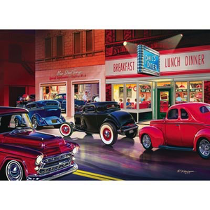 Master Pieces (Puzzles) . MST PHIL'S DINER 1000PC Puzzle