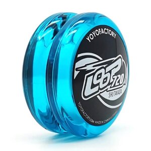 YoYo Factory . YYF Loop 720 Shu Takada Edition YoYo Blue with Black Cap